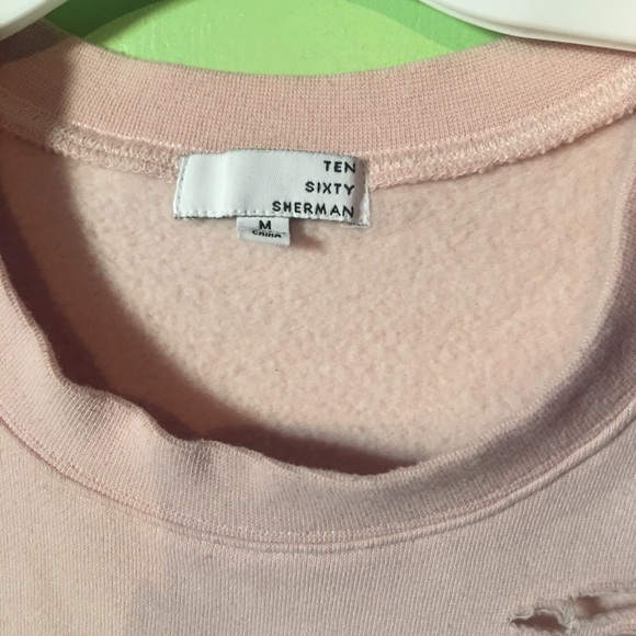 Ten Sixty Sherman Cropped sweatshirt - Picture 2 of 4